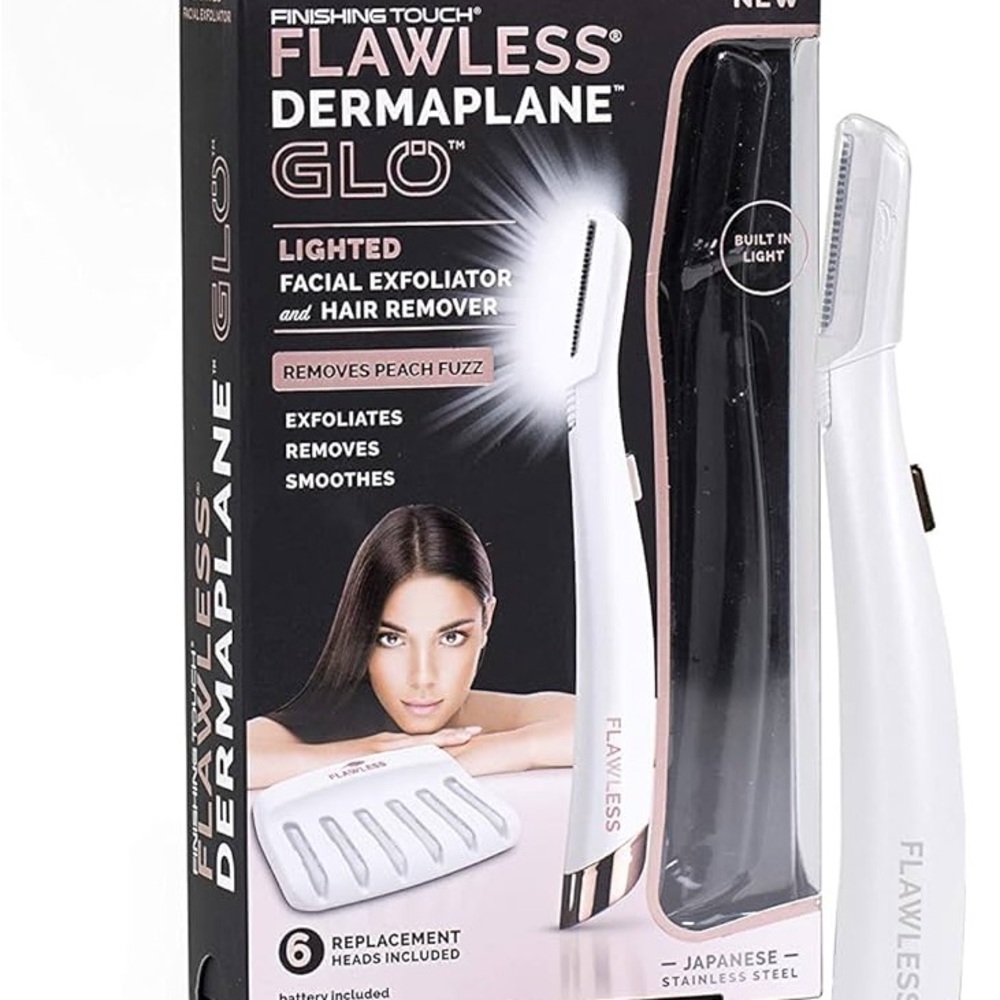 Brand New Flawless Dermaplane GLO FACIAL EXFOLIATOR - Picture 4 of 5